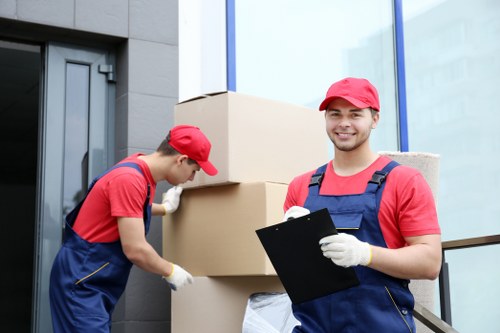 Removalists loading furniture for a house move in Richmond