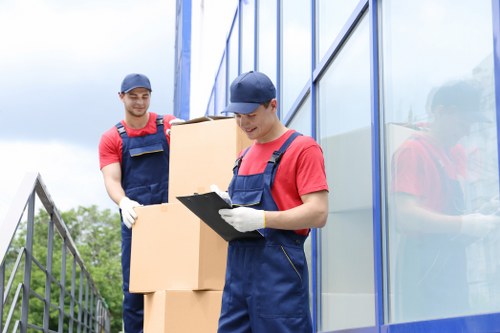 Removal team planning a house move in Richmond