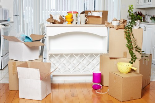 Professional movers handling fragile items during a Richmond relocation