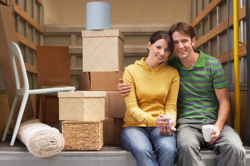 Commercial moving van support for an office move in Richmond