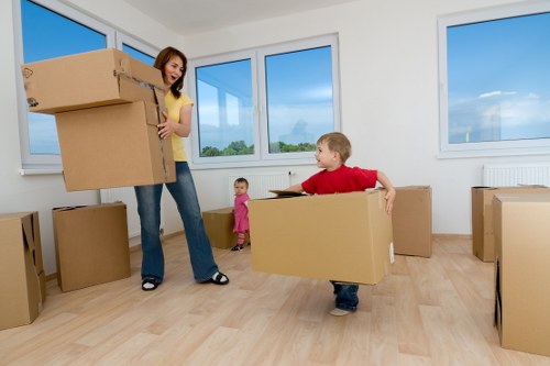 Unpacking and room setup support for a Richmond relocation