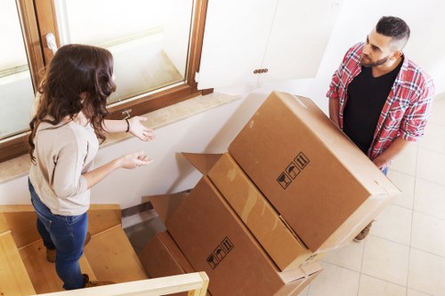 Household relocation using a removal van in Richmond