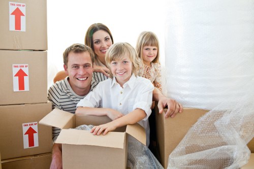 Local Richmond removalists packing household items carefully
