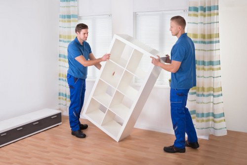 Strong moving boxes arranged for a Richmond relocation