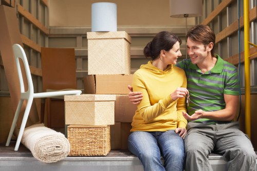 Professional Richmond movers packing household items