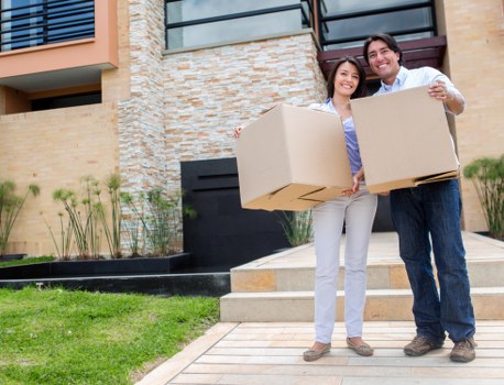 House removals in Richmond showing furniture loading and transport