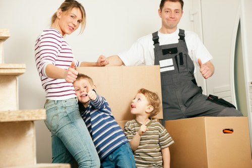Local Richmond van moving furniture and boxes safely